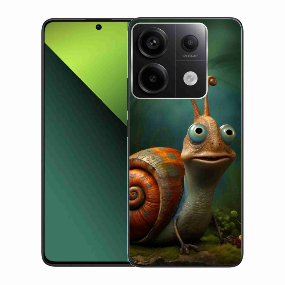Gél borítás mmCase a Xiaomi Redmi Note 13 Pro 5G/Poco X6 5G számára - csiga