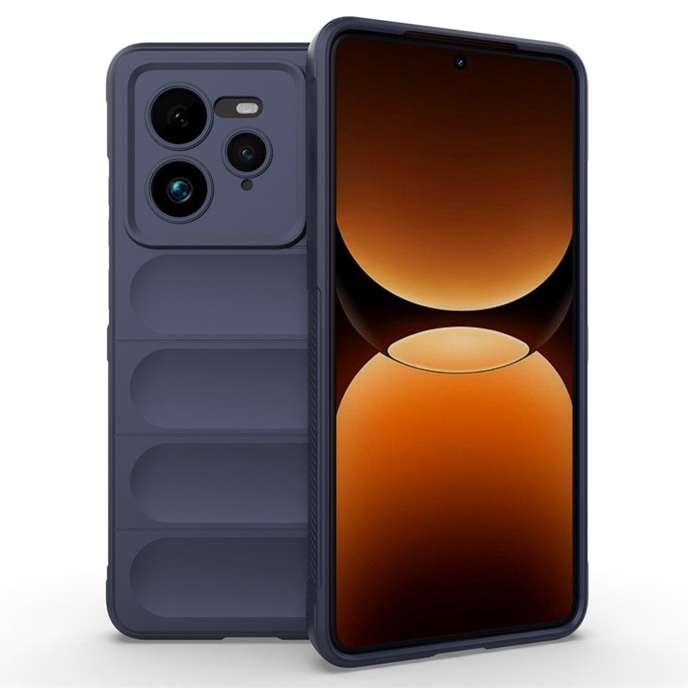 Rugg tartós zselés tok a Realme GT 7 Pro 5G készülékhez - sötétkék