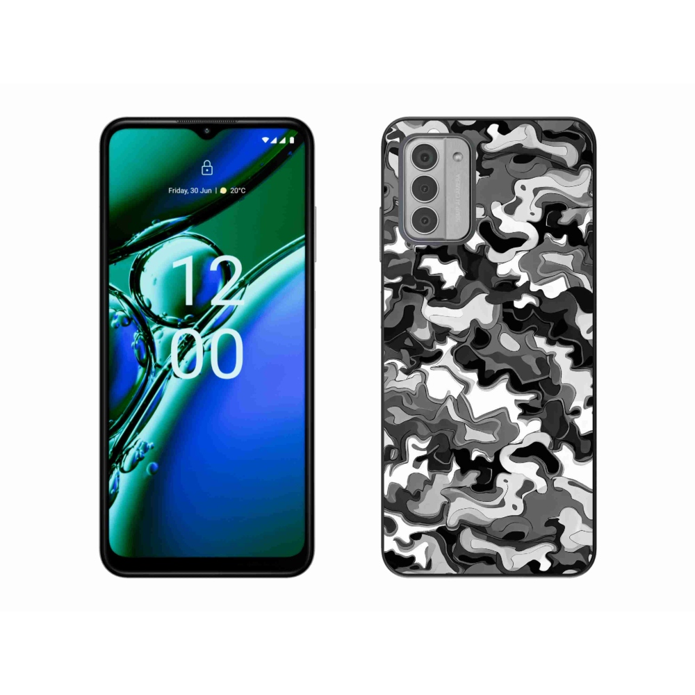 Zselés tok mmCase a Nokia G42 készülékhez - álcázó minta 3