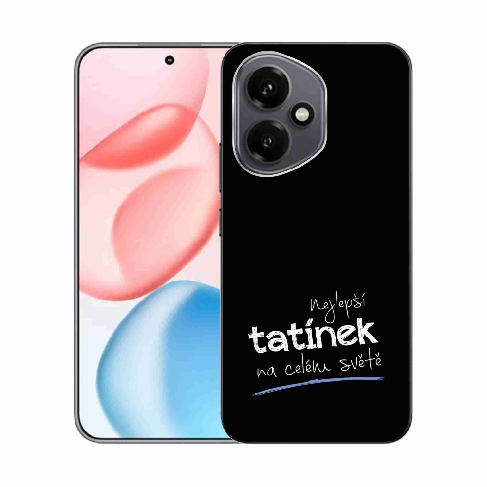 Gél borító mmCase a Honor 400-hoz - legjobb apuci 4 fekete háttérrel