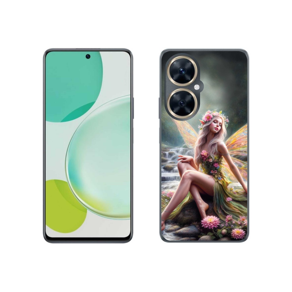 Gél borító mmCase a Huawei Nova 11i - pillangó nőhöz 1