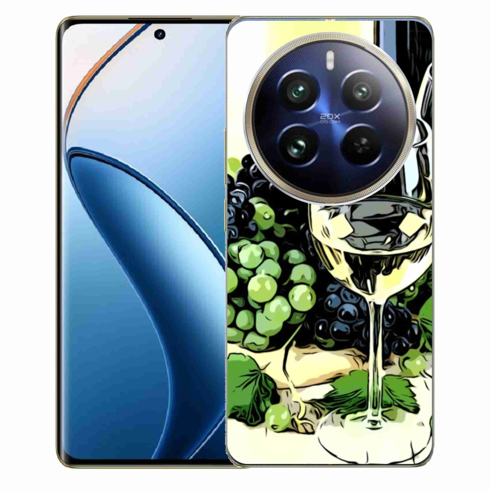 Zselés borítás mmCase a Realme 12 Pro 5G/12 Pro+ 5G modellhez - borospohár