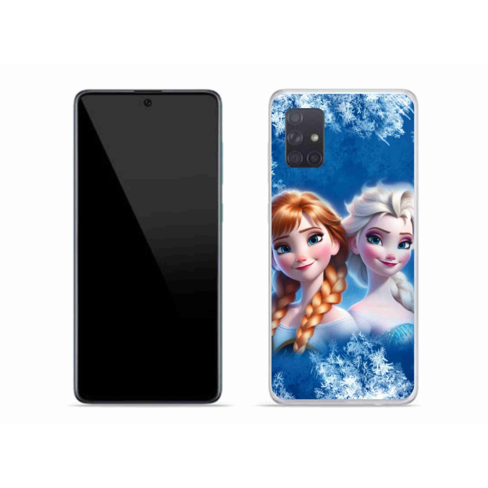 Zselés borítás mmCase Samsung Galaxy A71 - Ice Kingdom 2