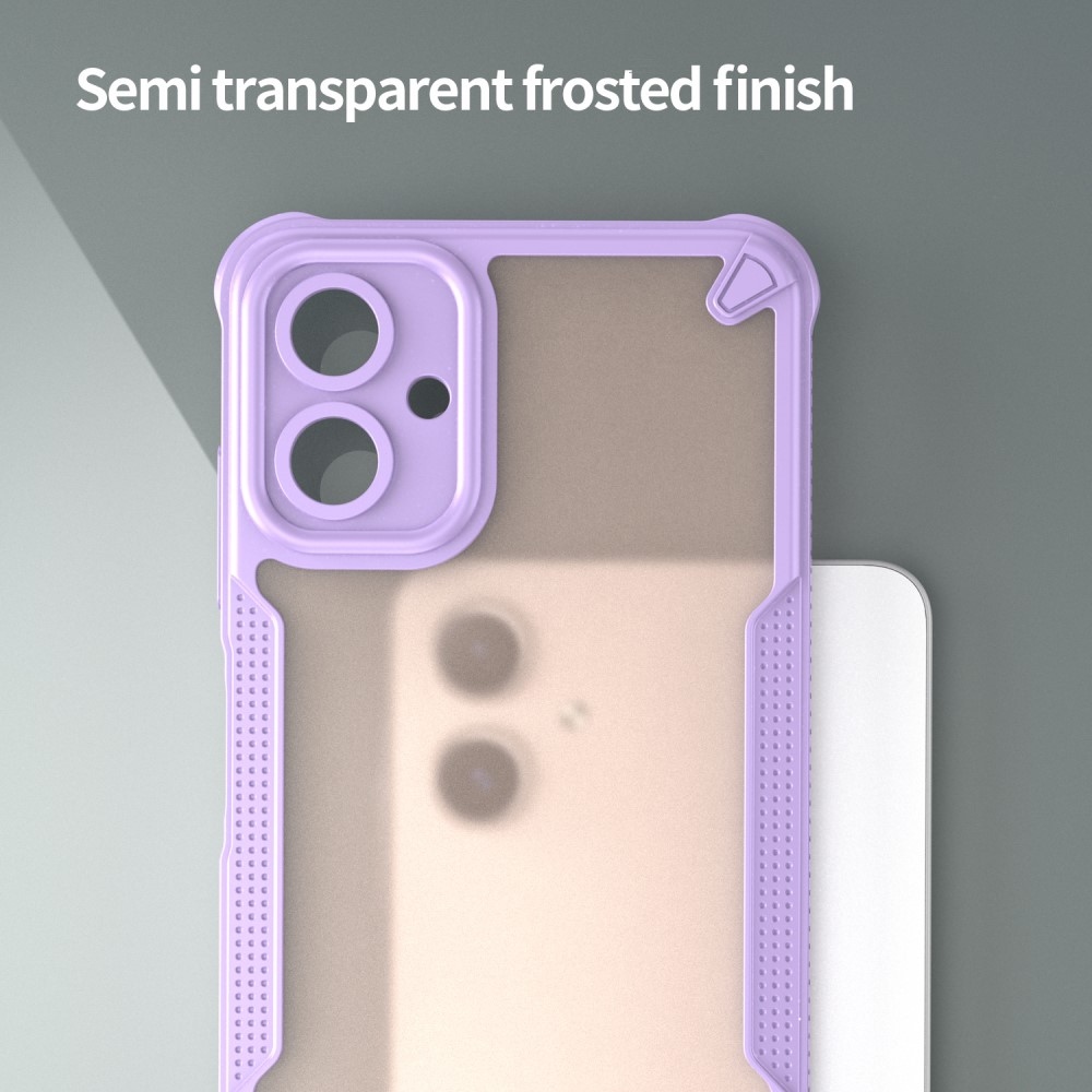 Fagyasztott tartós borítás Samsung Galaxy A06 4G készülékhez - lila