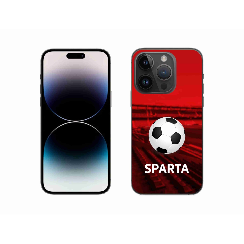 Zselés borítás mmCase iPhone 14 Pro készülékhez - Sparta 1