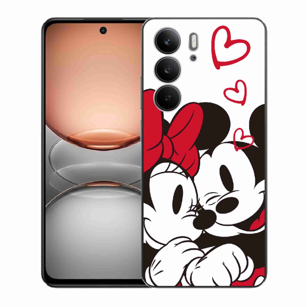 Zselés borítás mmCase a Realme C75 készülékhez - minnie és mickey