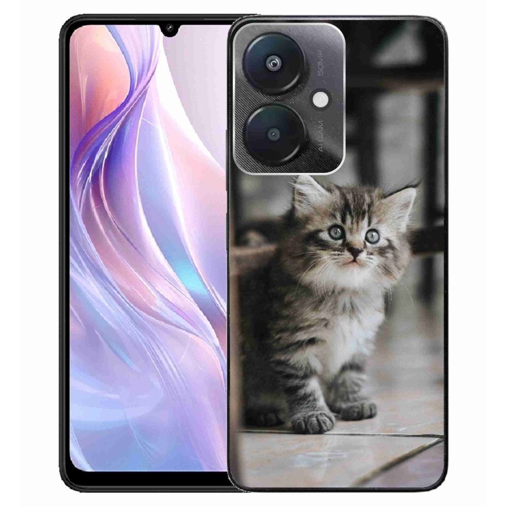 Gél borítás mmCase a Xiaomi Redmi 13C 5G számára - cica