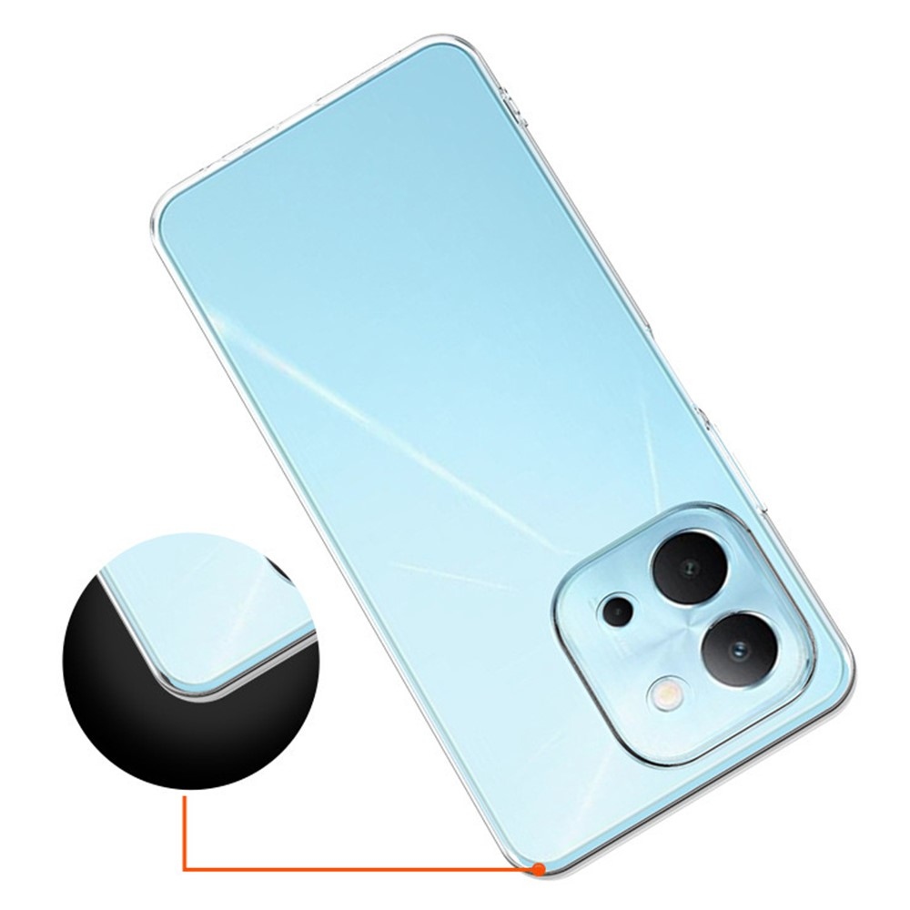 Átlátszó gél tok a Vivo Y28-hoz - átlátszó