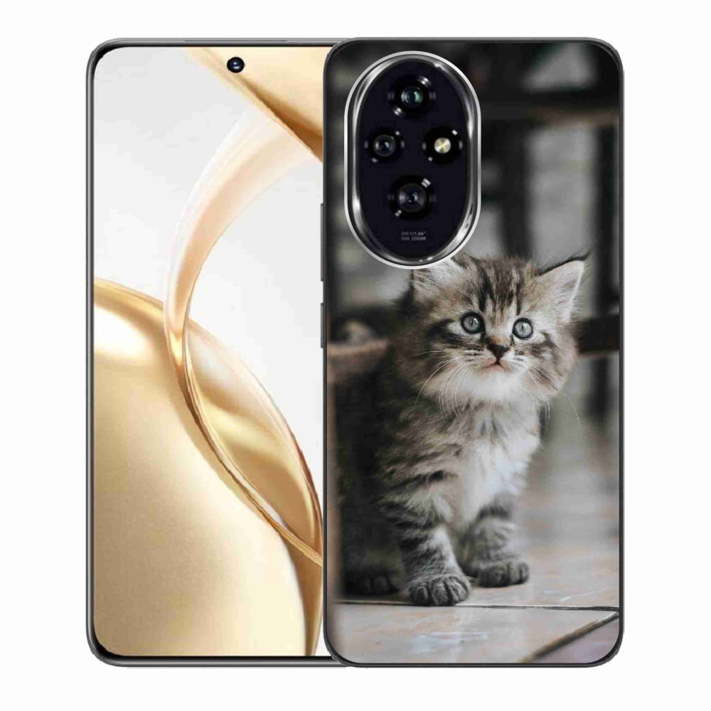 Zselés borítás mmCase a Honor 200 5G készülékhez - cica