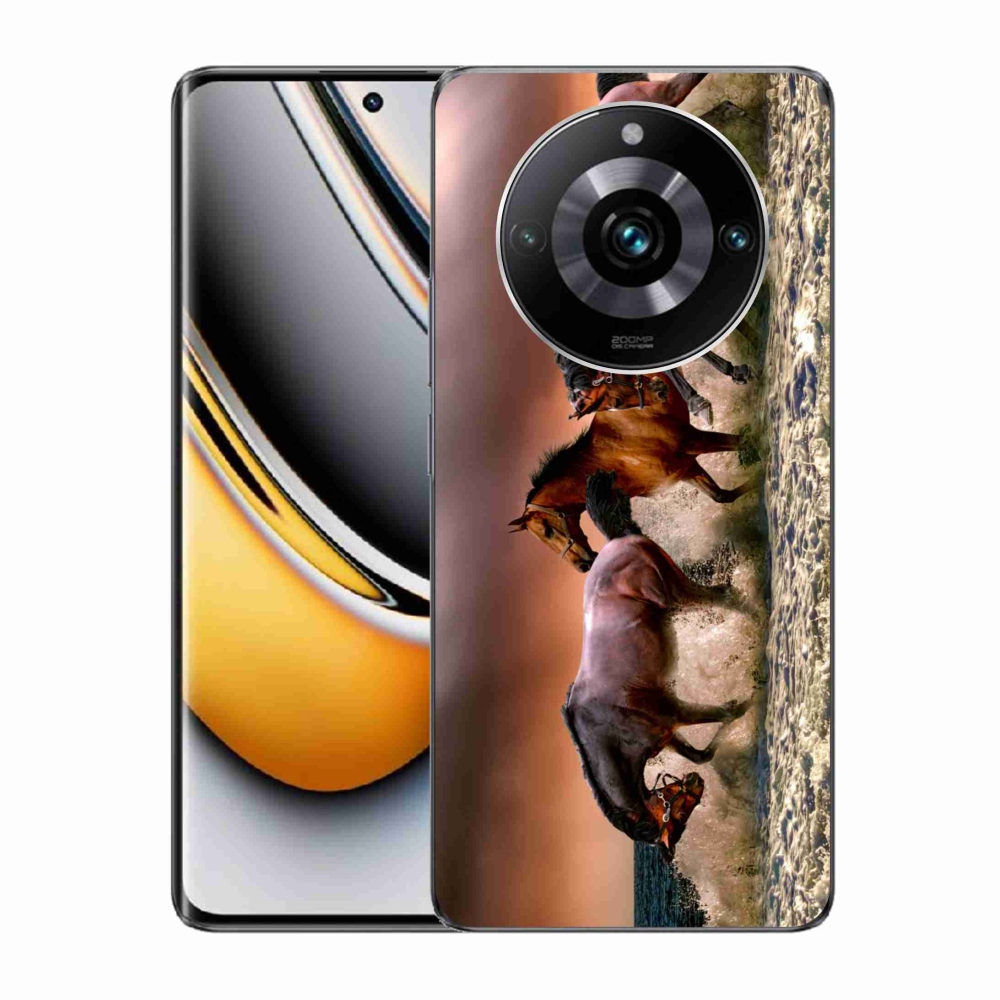Gél tok mmCase a Realme 11 Pro/11 Pro+ készülékhez - lovak 1
