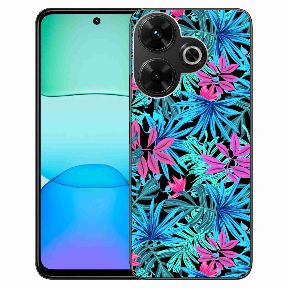 Gél borítás mmCase a Xiaomi Redmi 13 4G/Poco M6 4G - virágok 3