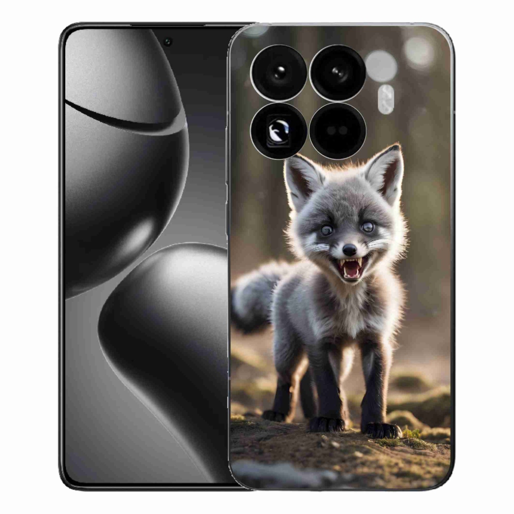 Gél borítás mmCase a Xiaomi 15T Pro számára - angry fox