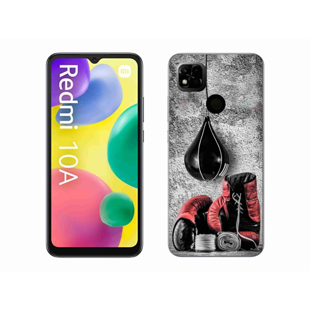 Gélburkolat mmCase a Xiaomi Redmi 10A számára - bokszzsák és kesztyűk