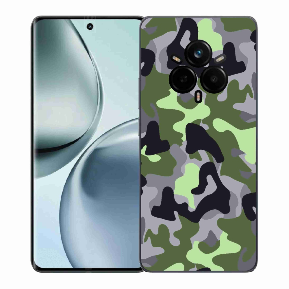 Gél borítás mmCase a Realme 14 Pro+ 5G számára - álcázó minta 7