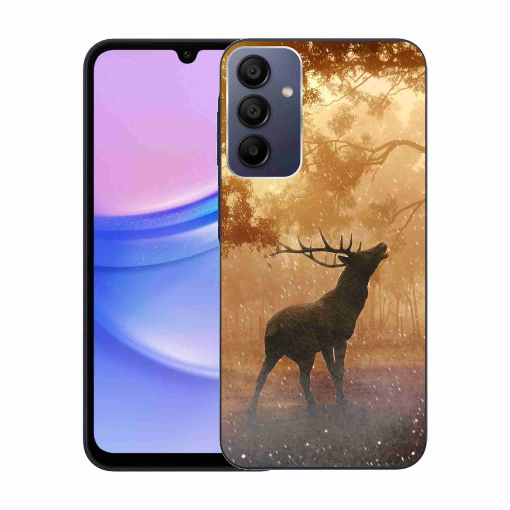 Zselés borítás mmCase Samsung Galaxy A15 4G/5G - szarvas a vadászaton