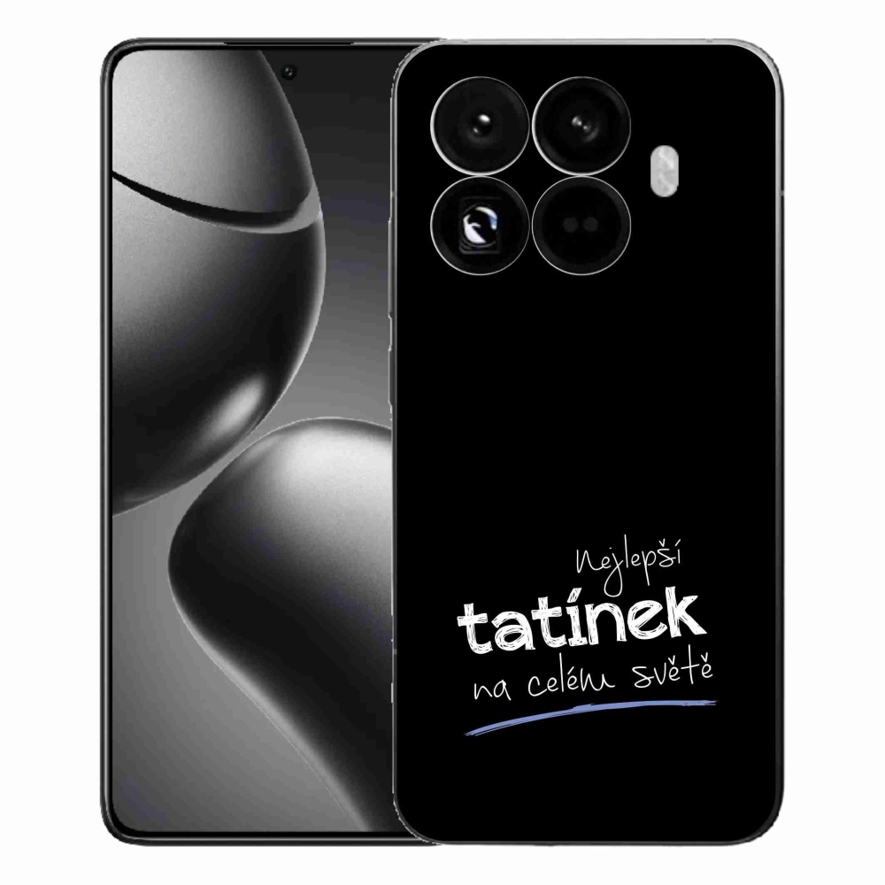 Gél borító mmCase a Xiaomi 15T Pro - legjobb apuci 4 fekete háttérrel