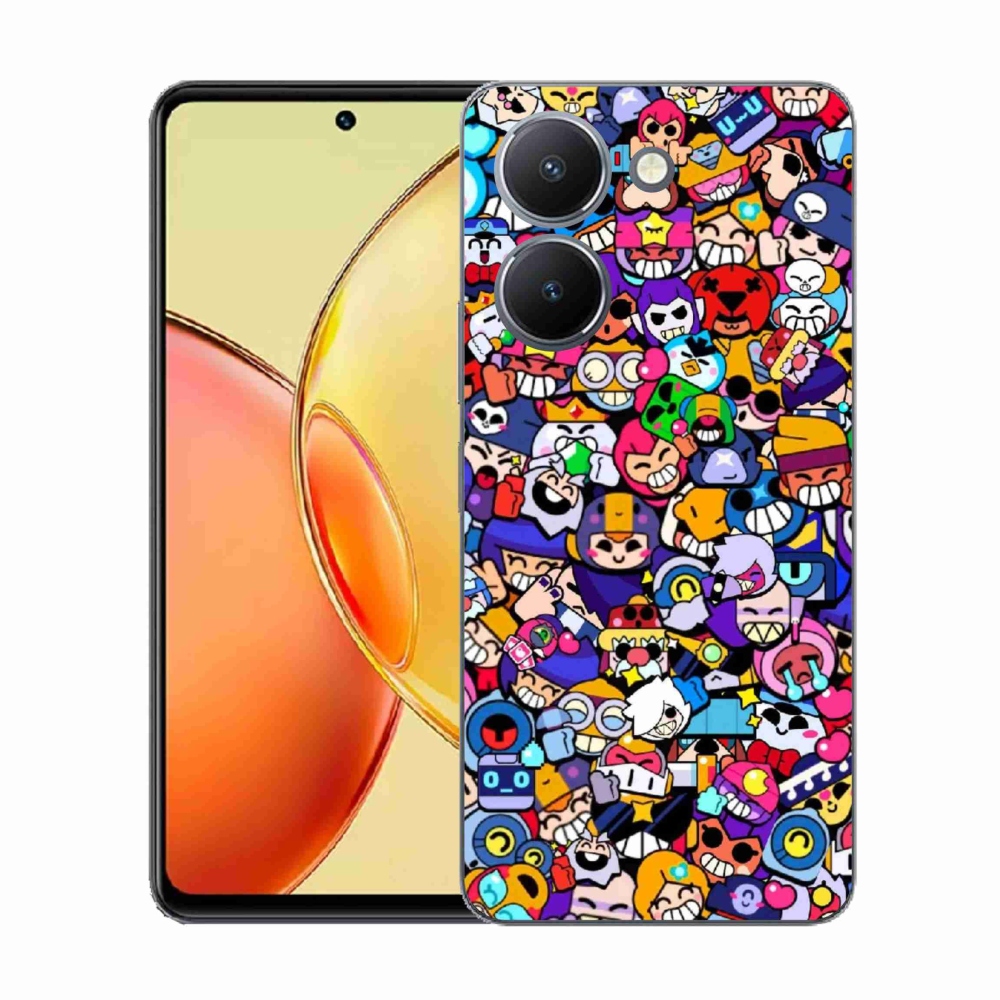 Gél borítás mmCase a Vivo Y36-hoz - verekedős csillagok 2