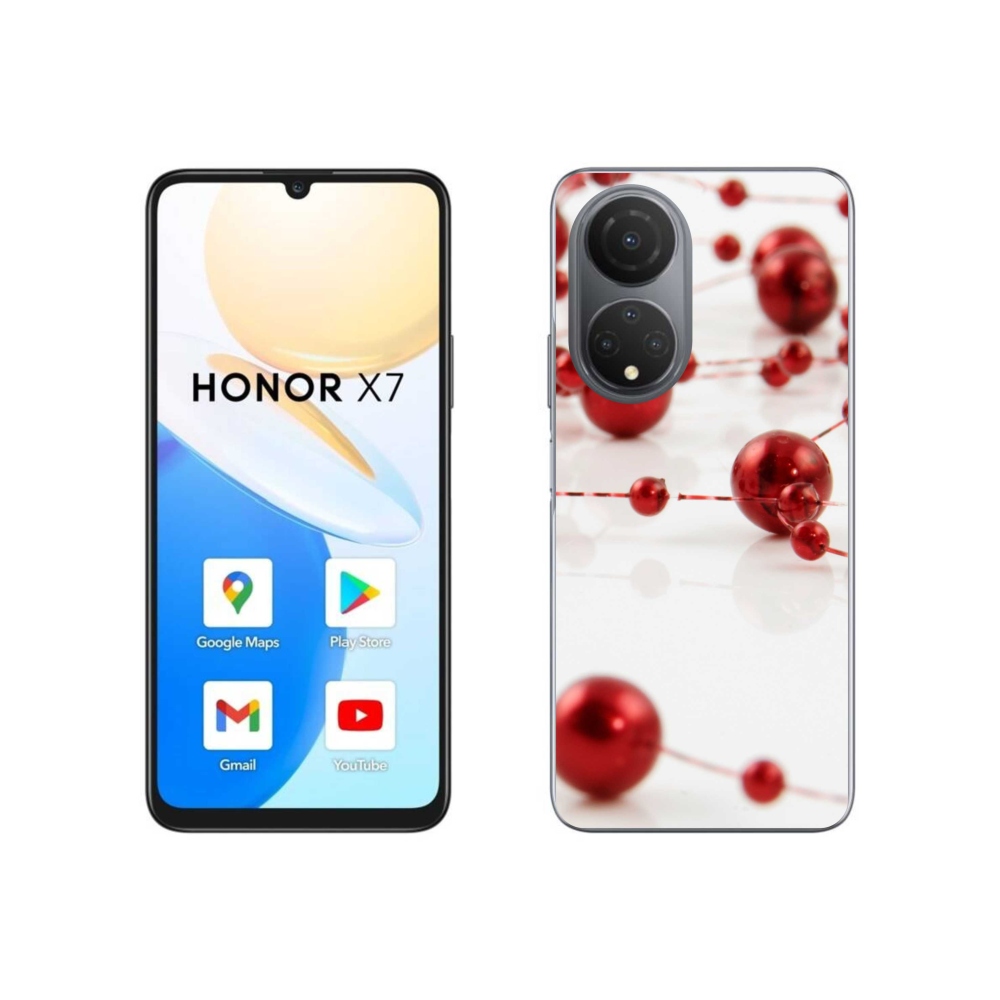 Gél borítás mmCase a Honor X7-hez - Karácsonyi lánc