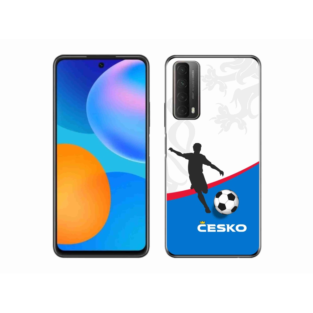 Gél védőhuzat mmCase a Huawei P Smart (2021) - futball Csehország 1