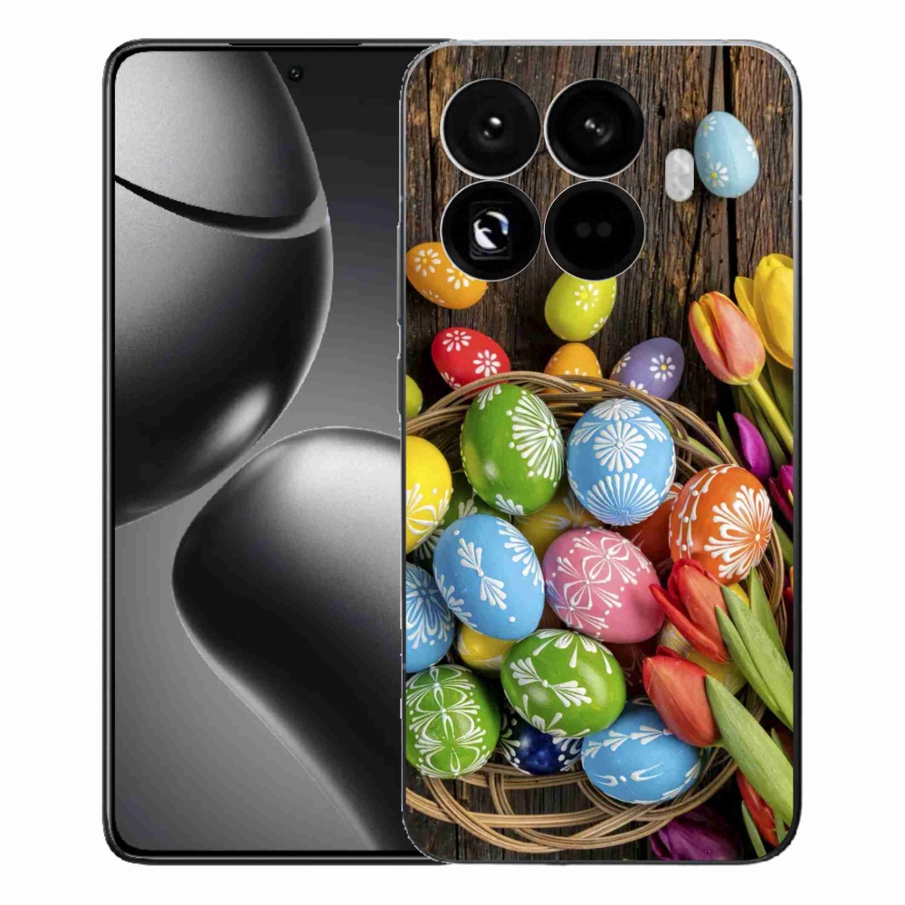 Gél borítás mmCase a Xiaomi 15T Pro számára - Húsvéti tojások
