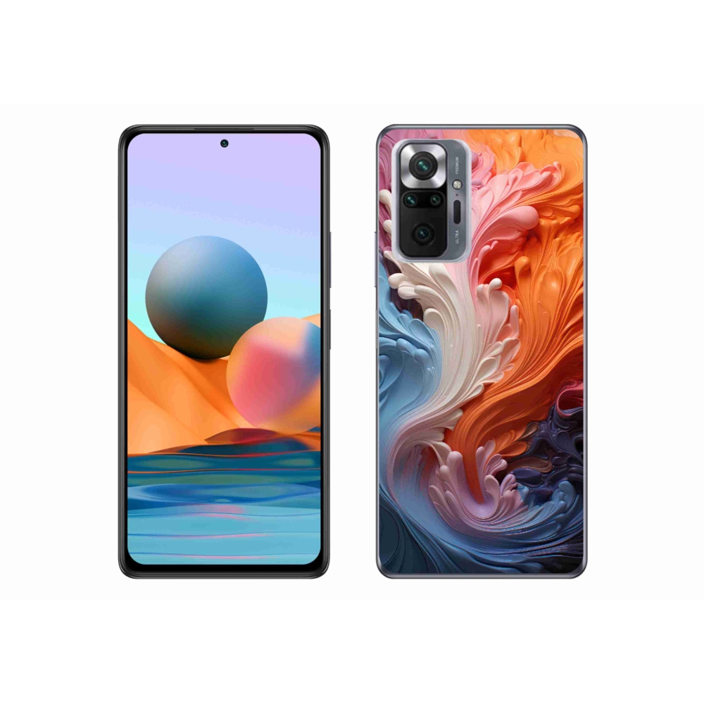 Gél borítás mmCase a Xiaomi Redmi Note 10 Pro számára - absztrakt motívum 8