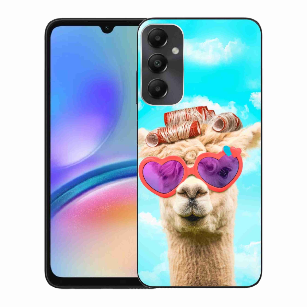 Zselés borítás mmCase Samsung Galaxy A05s készülékhez - szemüveges láma