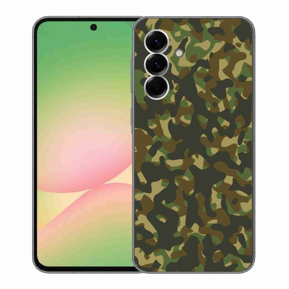 Gél védőhuzat mmCase Samsung Galaxy A56 5G - terepszínű mintázat 1