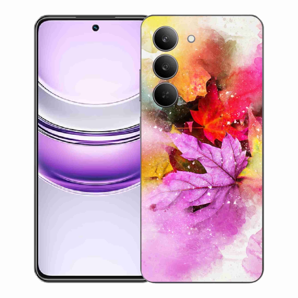 Gél borító mmCase a Realme 14x 5G készülékhez - színes lapok