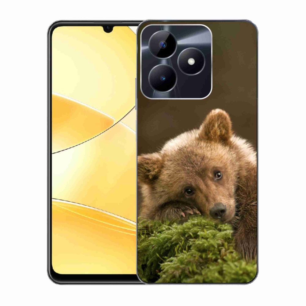Zselés borítás mmCase a Realme C51/C53 készülékhez - medve