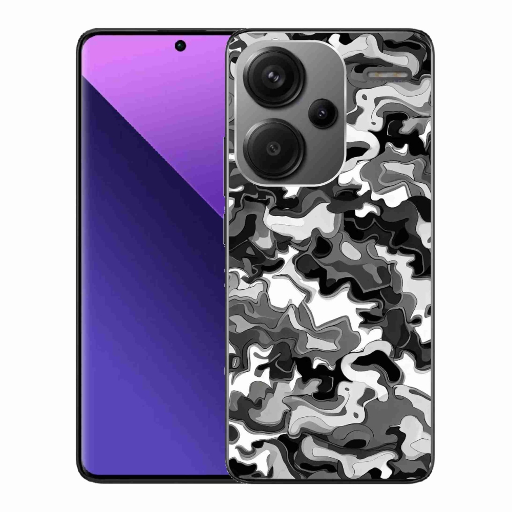 Gél borítás mmCase a Xiaomi Redmi Note 13 Pro+ 5G számára - álcázó minta 3