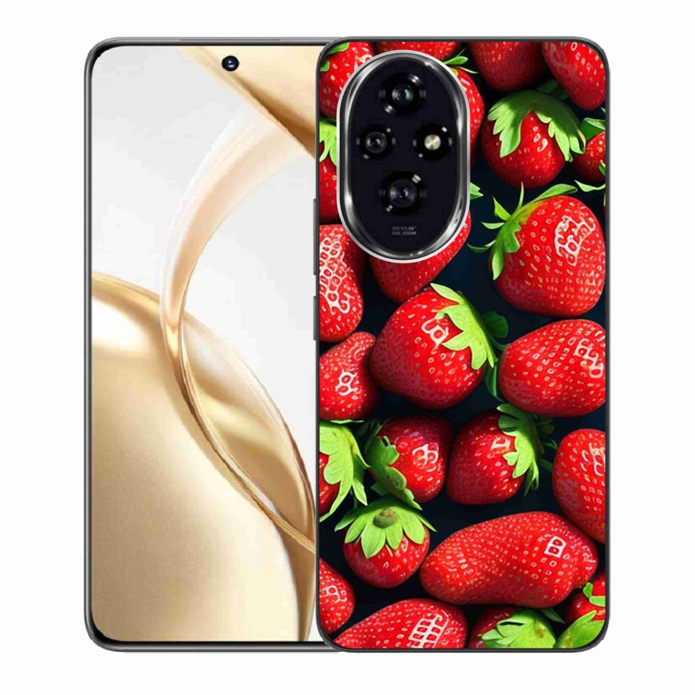 Zselés borítás mmCase a Honor 200 5G készülékhez - eper