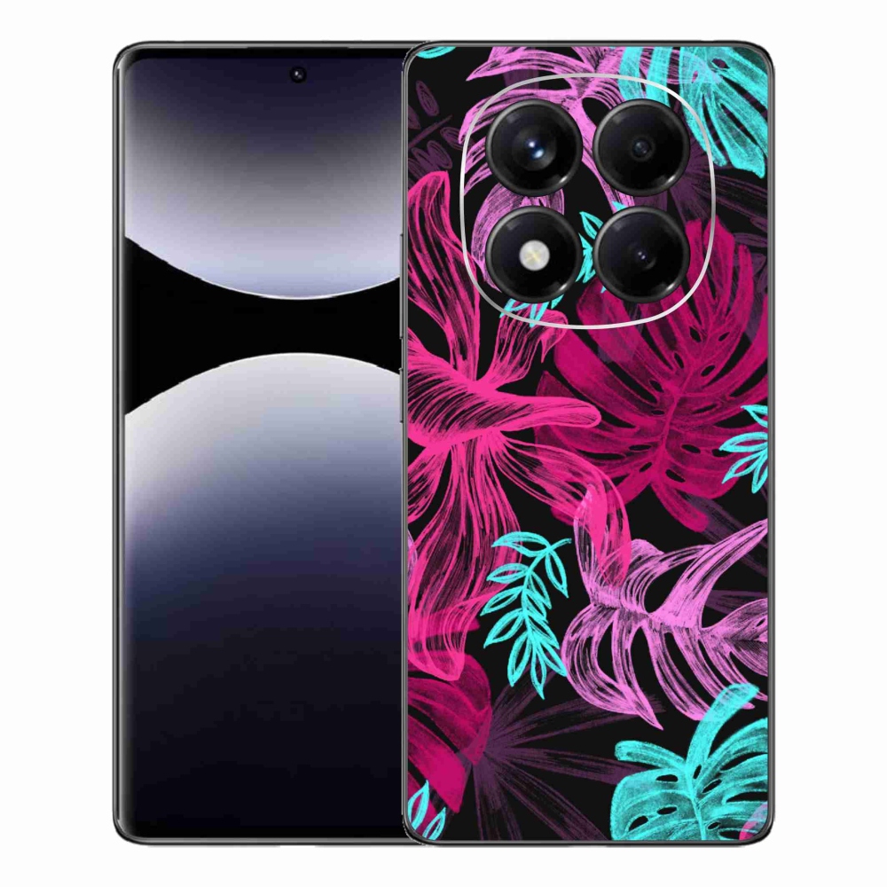 Gél borítás mmCase a Xiaomi Redmi Note 14 Pro számára - virágok 1