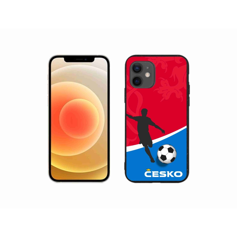 Gél borítás mmCase iPhone 12 mini készülékhez - futball Csehország