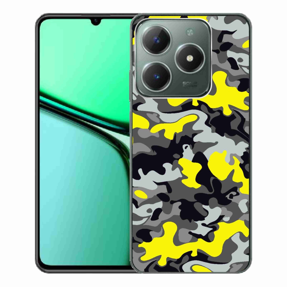 Gél borítás mmCase a Realme C61 készülékhez - álcázó minta 6