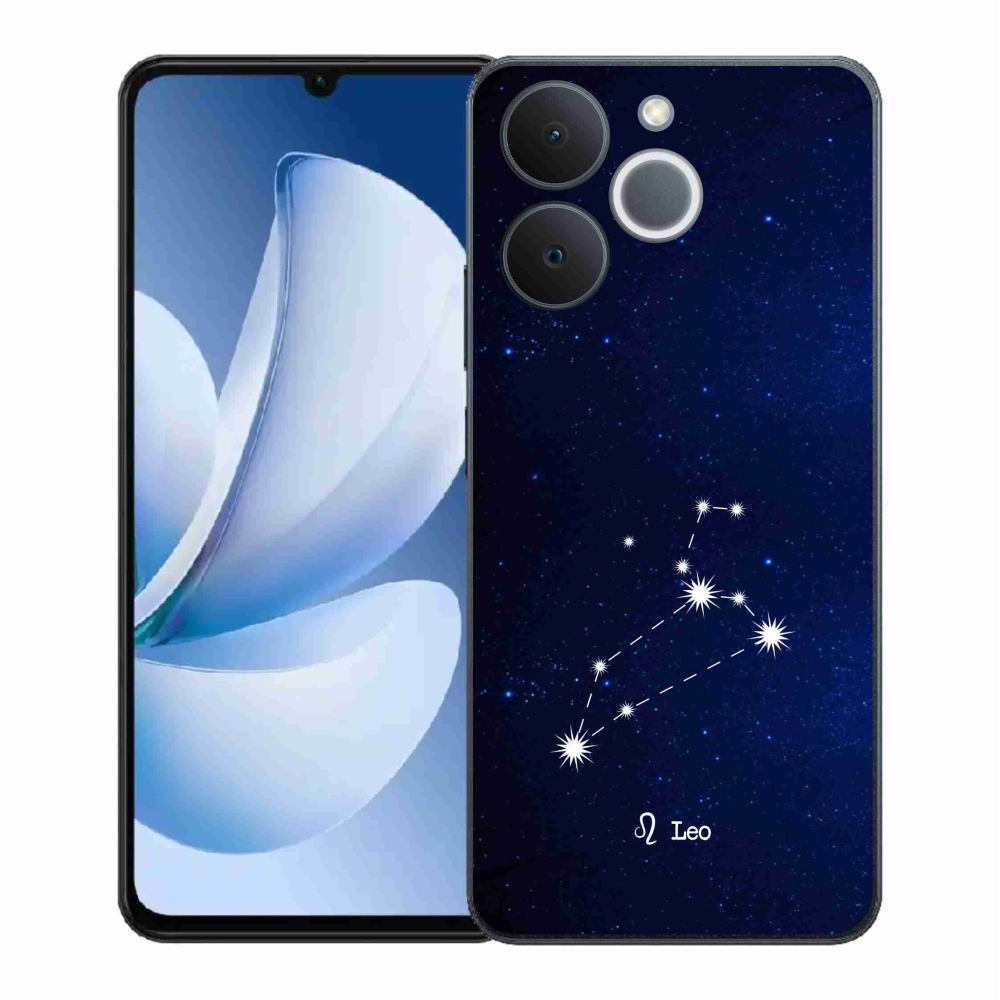 Gél borítás mmCase a Realme Note 70T számára - csillagkép Leo