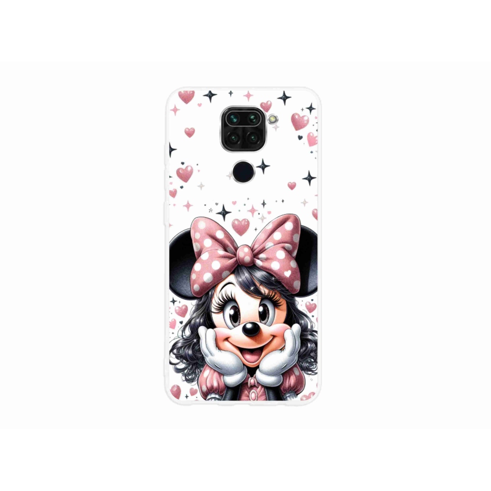 Gél borítás mmCase a Xiaomi Redmi Note 9-hez - minnie