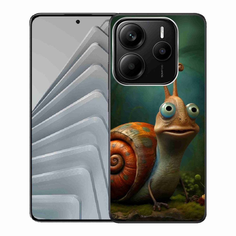 Gél borítás mmCase a Xiaomi Redmi Note 14 5G-hez - csiga