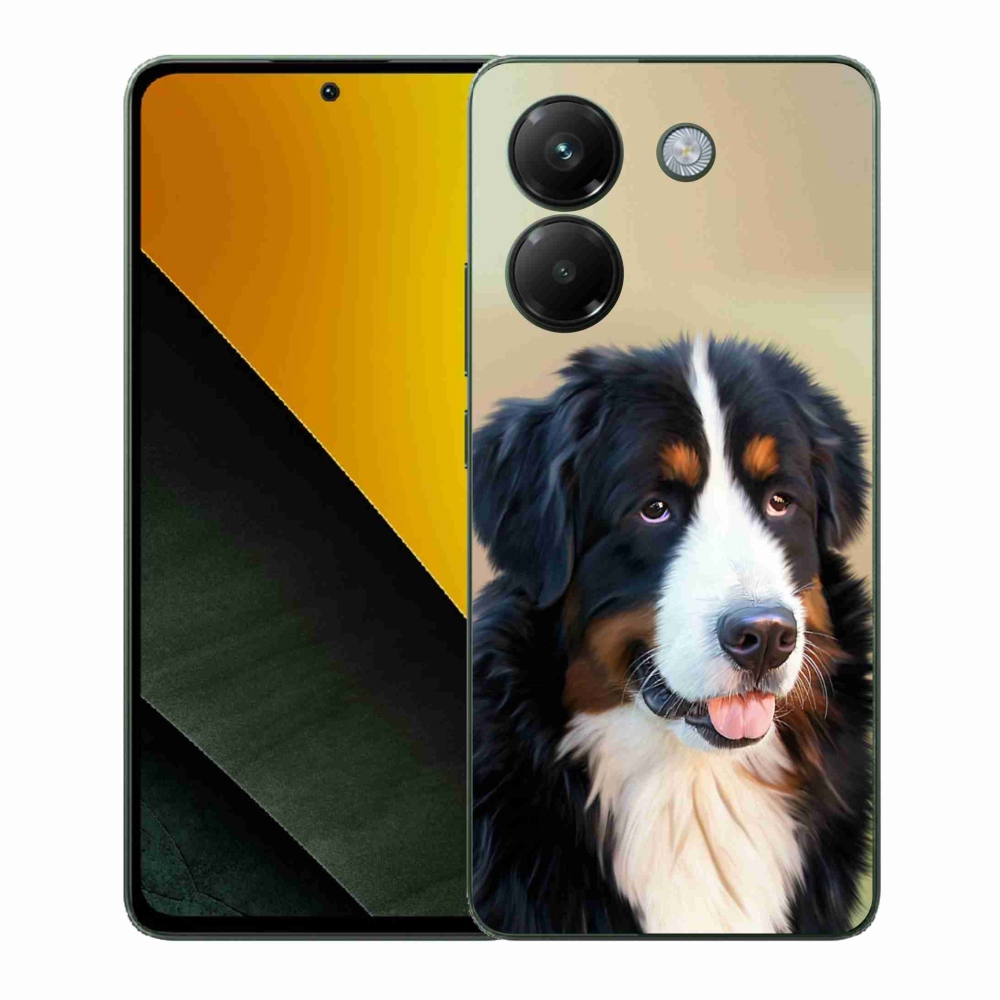 Gél borítás mmCase a Xiaomi Poco M7 Pro 5G számára - Berni hegyi kutya