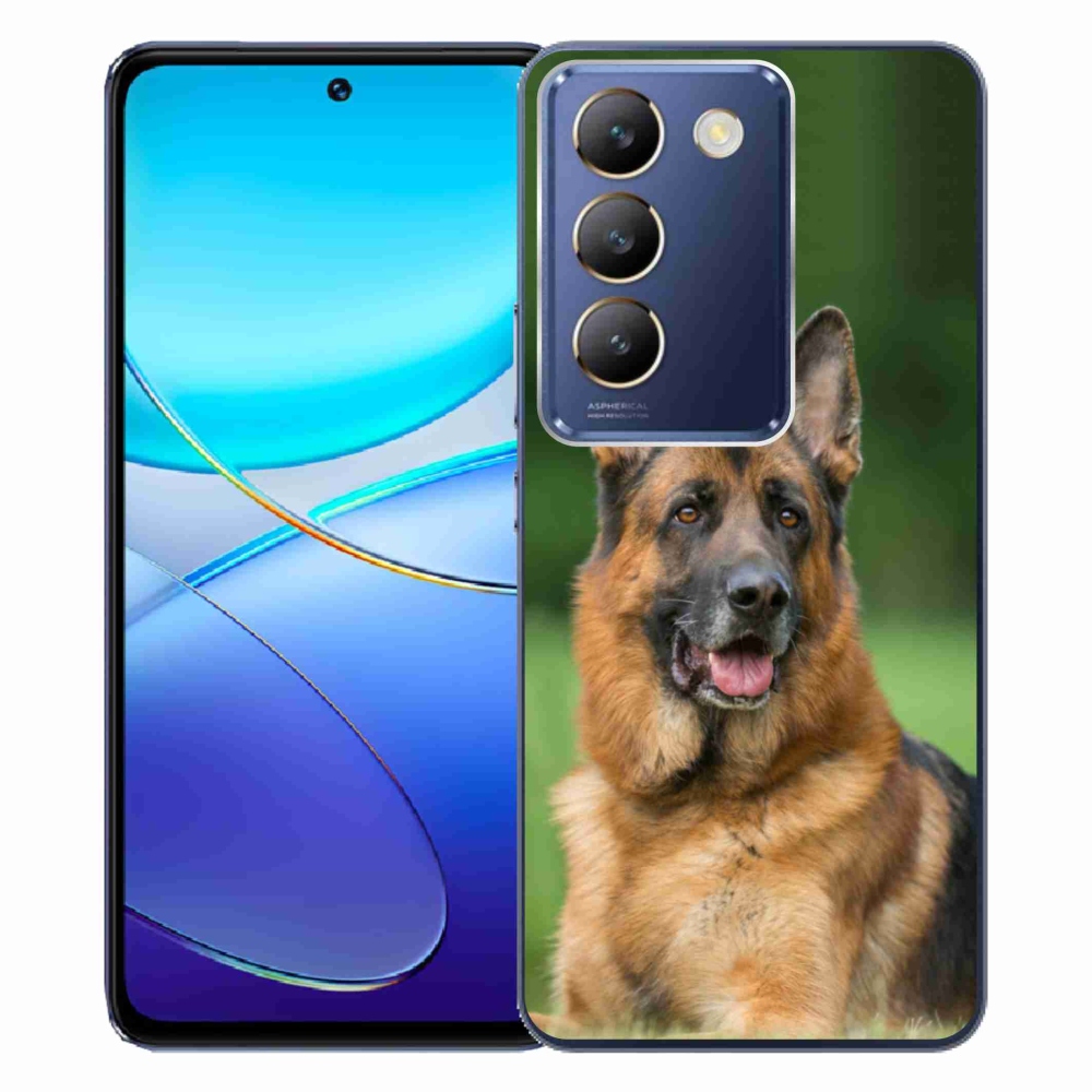 Gél borítás mmCase a Vivo V40 SE 4G/5G készülékhez - Német juhászkutya