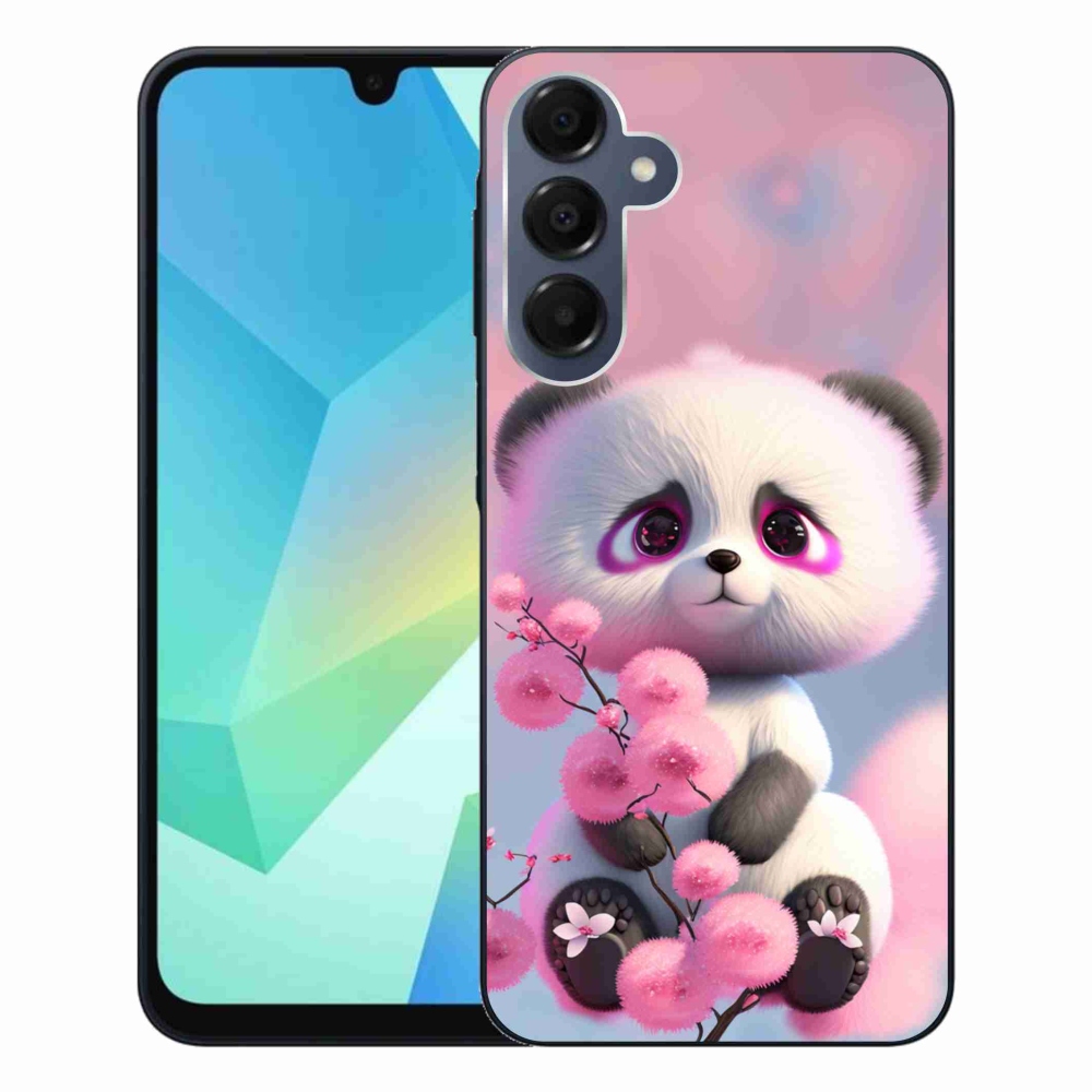 Gél borítás mmCase Samsung Galaxy A16 4G/5G - aranyos panda 1