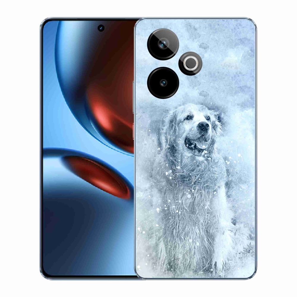 Rugalmas zselés tok mmCase képpel a Realme GT 7 5G/GT 7T 5G - retriever számára