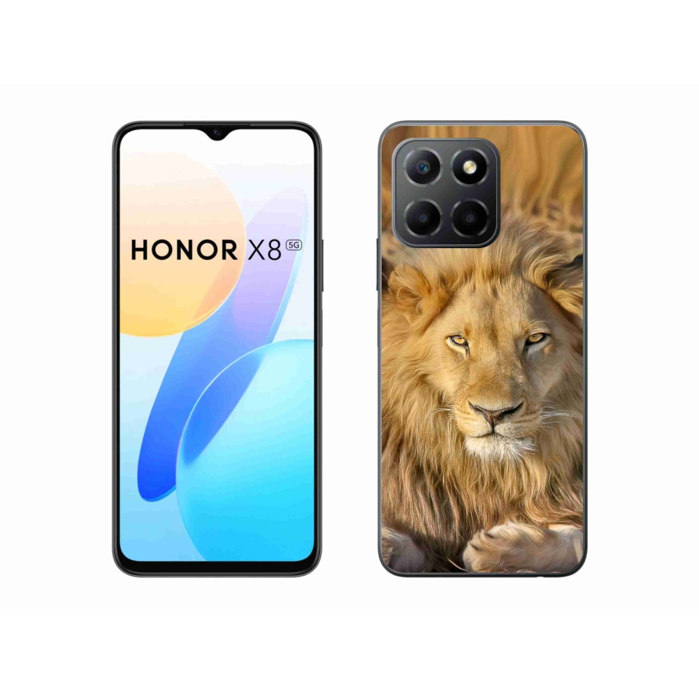 Zselés borítás mmCase a Honor X8 5G készülékhez - Lion 2