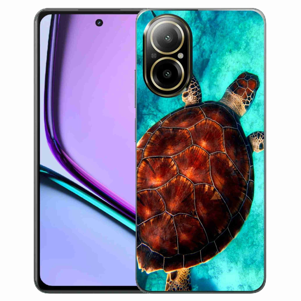 Zselés borítás mmCase a Realme C67 készülékhez - teknősbéka