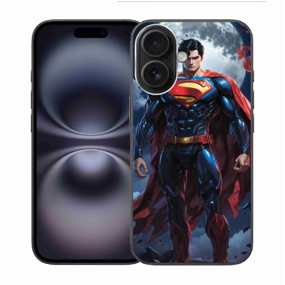 Zselés borítás mmCase iPhone 16 készülékhez - superman