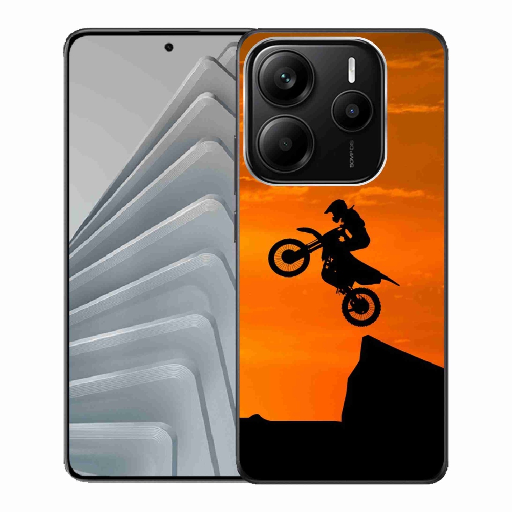 Gél borítás mmCase a Xiaomi Redmi Note 14 5G-hez - motocross
