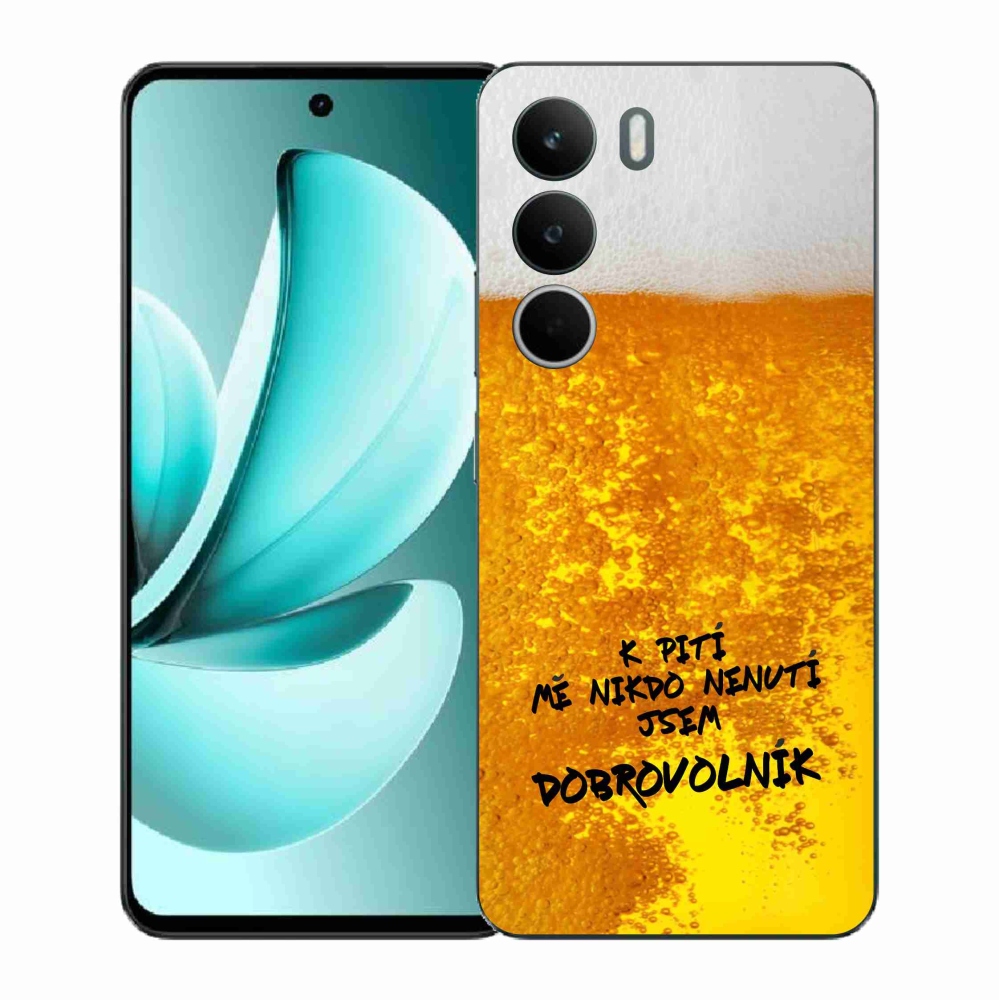 Zselés borítás mmCase a Realme C71 készülékhez - sör motívum 4