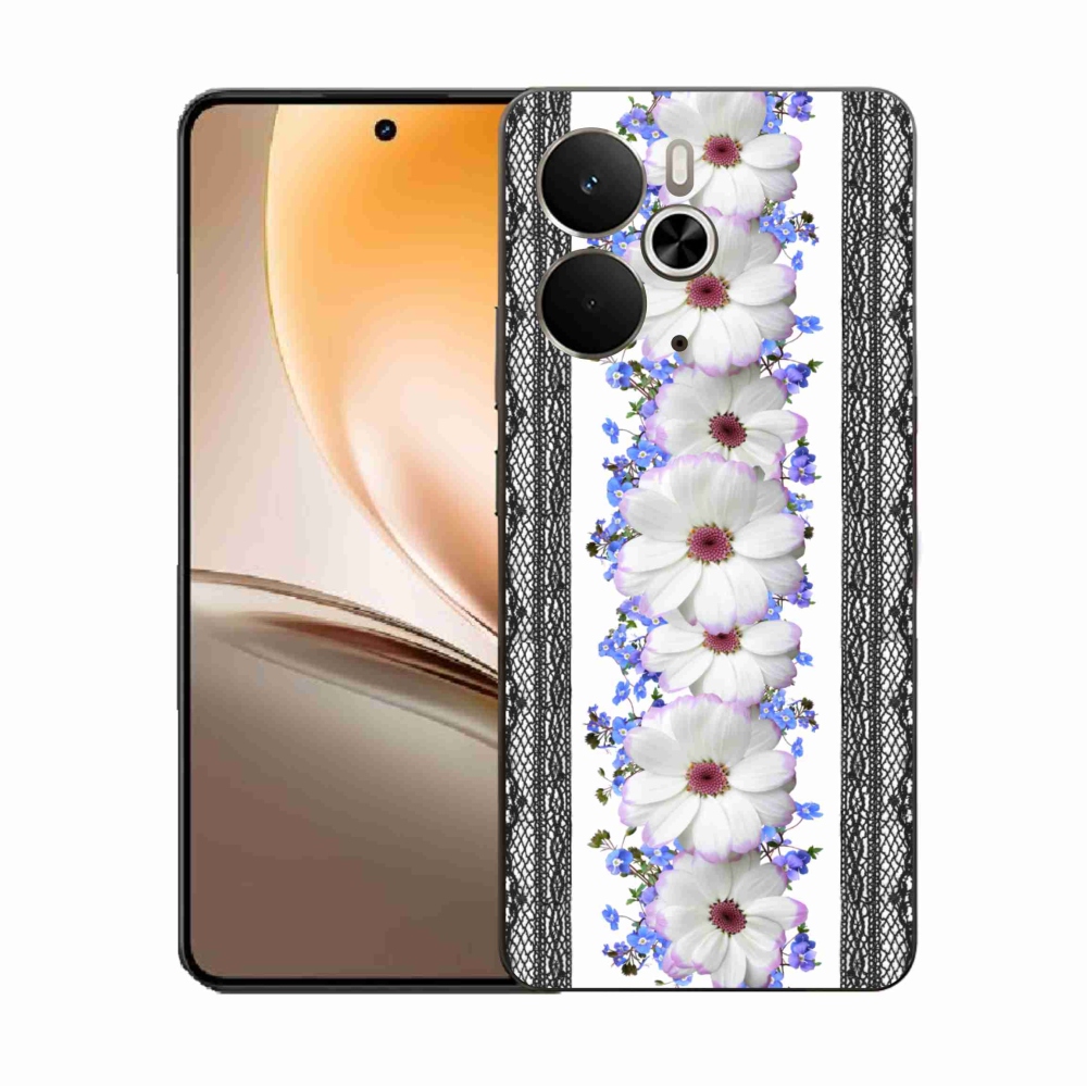 Gél borító mmCase a Realme 14 5G/14T 5G készülékhez - virágok 8