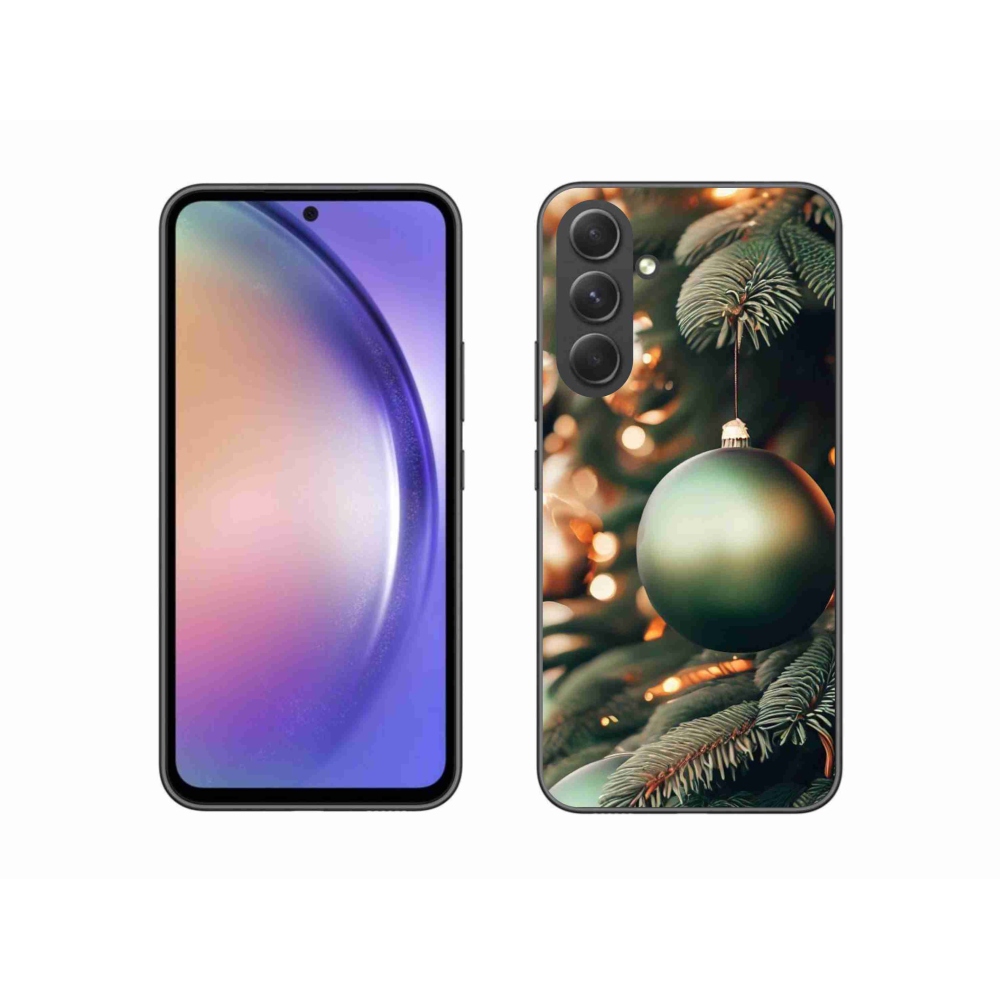 Gél borítás mmCase Samsung Galaxy A54 5G - karácsonyi dekorációk 1