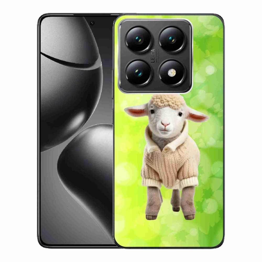 Gél borítás mmCase a Xiaomi 14T Pro számára - bárány pulóverben