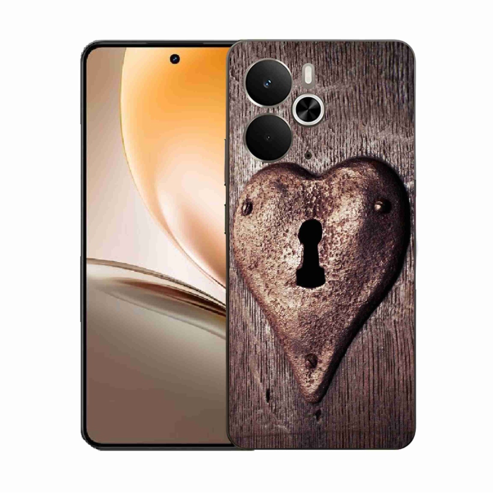 Gél borítás mmCase a Realme 14 5G/14T 5G készülékhez - szív alakú zár